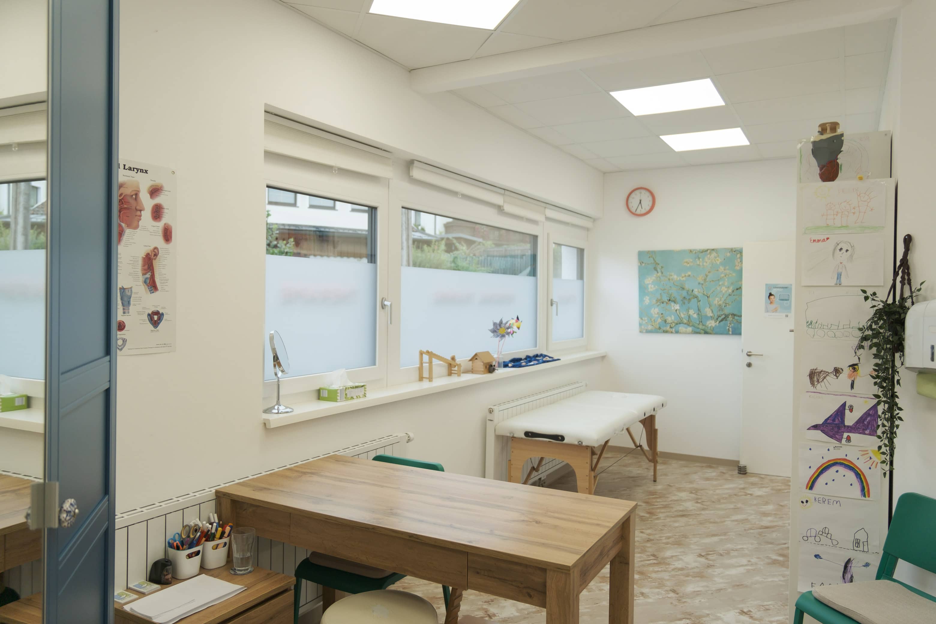 Einblick in den Praxisraum von wortefinden.at